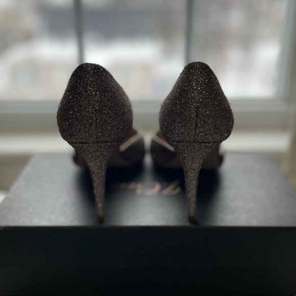 NWT J Crew Lucie Glitter Pumps - Picture 5 of 6